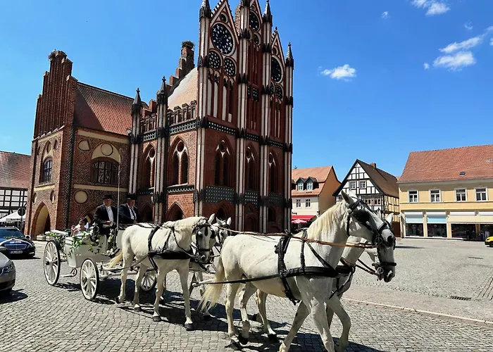 Apartmán Ritterliving Ferienapartment Am Markt Tangermünde